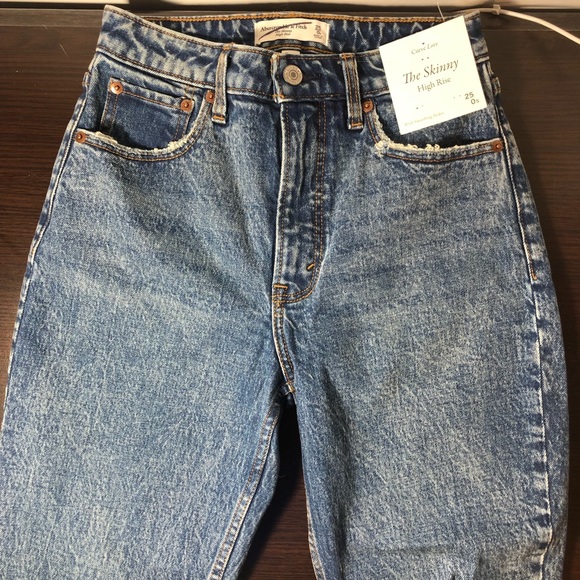 Abercrombie & Fitch Denim - Abercrombie & Fitch Skinny High Rise Jeans